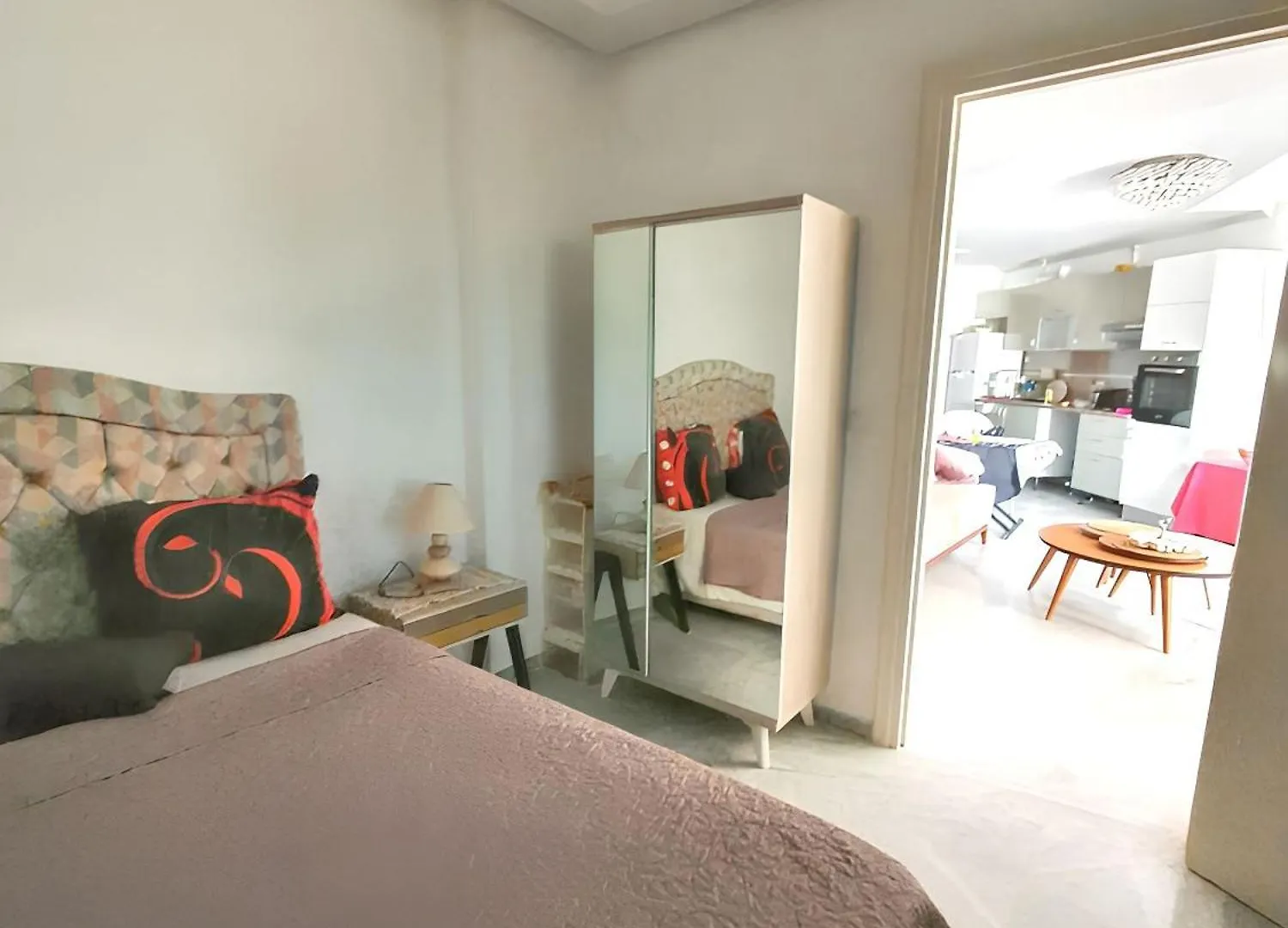 Comfortable Apartment With Sea View - Hergla - 75 M² Harqalah