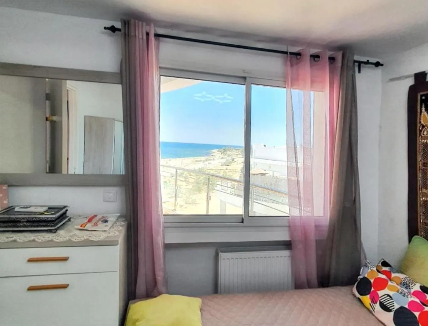 Comfortable Apartment With Sea View - Hergla - 75 M² Harqalah