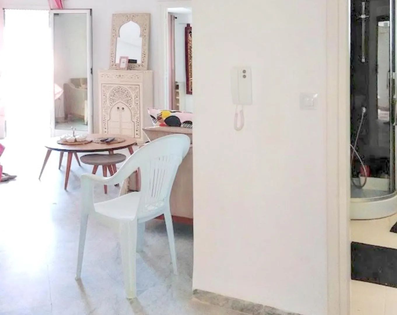Comfortable Apartment With Sea View - Hergla - 75 M² Harqalah 0*,